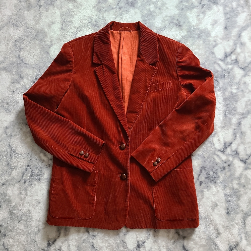 Vintage Corduroy Blazer